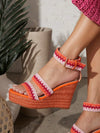 Step into Summer in Style: Women's Trendy Wedge Heel Platform Sandals