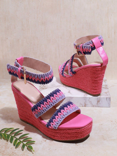 Step into Summer in Style: Women's Trendy Wedge Heel Platform Sandals