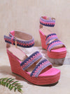 Step into Summer in Style: Women's Trendy Wedge Heel Platform Sandals