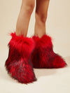 Cozy Chic: Women's Non-Slip Plush Boots with Modern Design