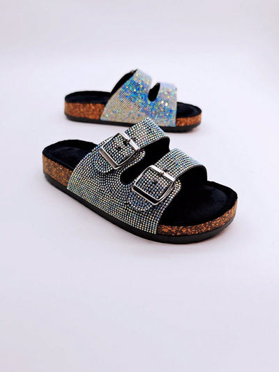 Black Sequined Flat Slippers: Your Must-Have Holiday Home and Beach Companion