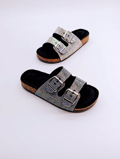 Black Sequined Flat Slippers: Your Must-Have Holiday Home and Beach Companion