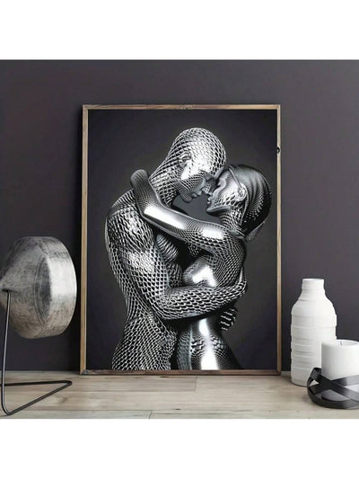 Elevate your home decor with our Stylish Steel Couple Canvas Poster. Designed for every room, this modern art piece adds a touch of elegance to your space. Made of high-quality steel and canvas, it is durable and a unique addition to your home.
