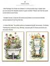 Botanical Wildflower Bliss: Set of 2 Bathroom Posters for Modern Home Decoration
