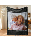 Personalized Photo Blanket: Create Memories with Custom Collage, Perfect Gift for Family, Friends, and Pets!