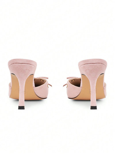 Elegant Bowknot Stiletto Pumps: Step into Style with Kalstag Official