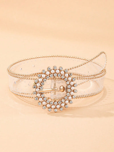 Sparkling Rhinestone Round Belt: The Ultimate Fashion Accessory for Dresses and Jeans
