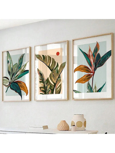 Elevate your home decor with our Vibrant Tropical Botanical Canvas Poster Set. This modern gift is designed to bring a touch of nature into any space with its vivid colors and tropical botanical designs. Each canvas poster is crafted with high-quality materials for a lasting addition to your home. Perfect for adding a touch of personality to any room.