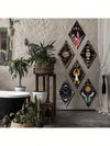 6pcs Rustic Bohemian Gothic Phase Wall Art Decor: Classic Style