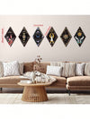 6pcs Rustic Bohemian Gothic Phase Wall Art Decor: Classic Style