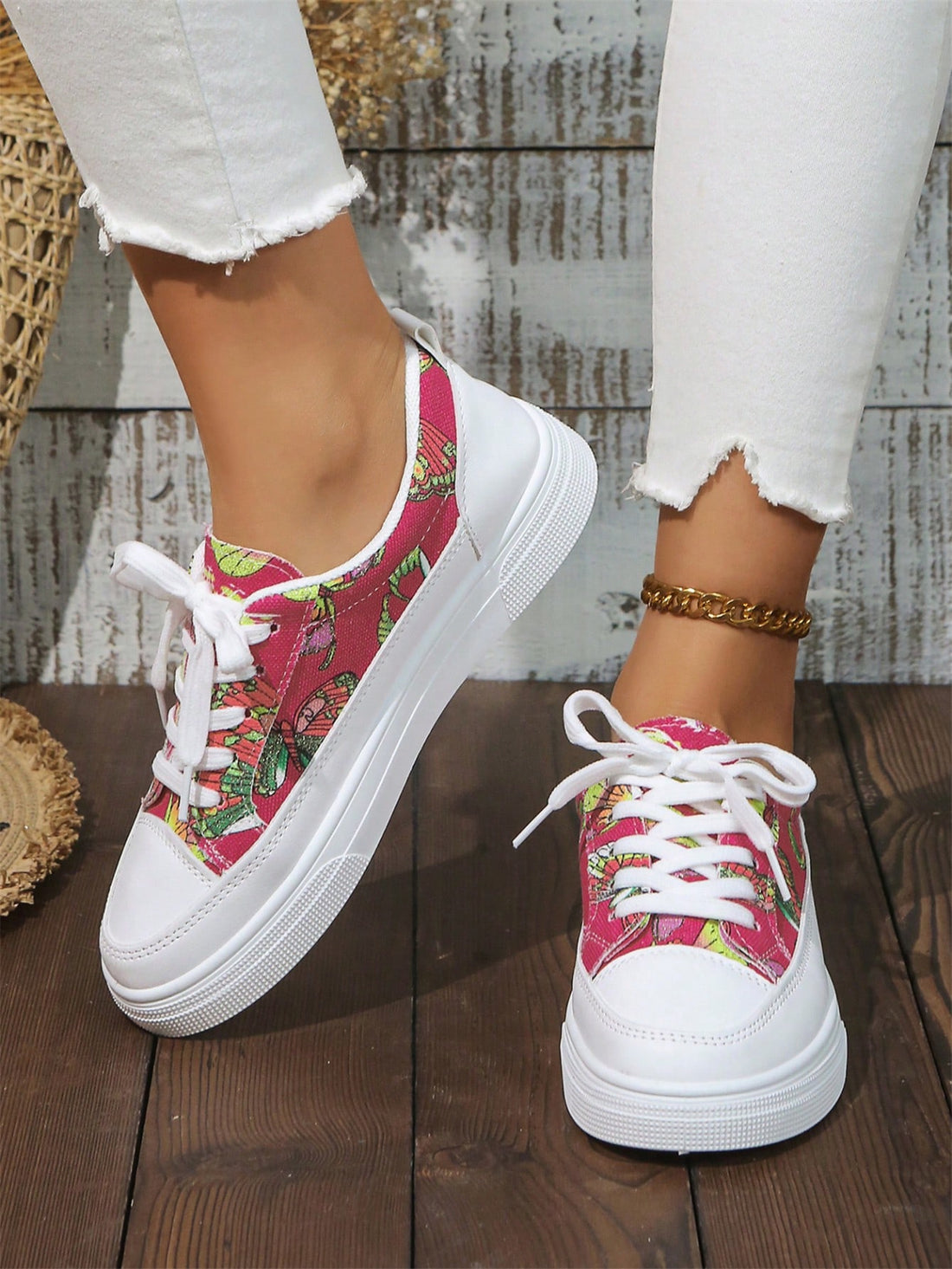 Elevate your style with Flutter into Style: Versatile Butterfly <a href="https://canaryhouze.com/collections/women-canvas-shoes" target="_blank" rel="noopener">Sneakers</a> for Plus Size Students. These sneakers are designed to fit and flatter plus size students, providing both comfort and style. With a unique butterfly design, you'll stand out in any crowd. Step into fashion and feel confident all day long.