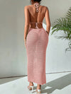 Stunning Solitude Halter Neck Backless Dress