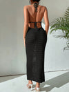 Stunning Solitude Halter Neck Backless Dress