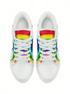 Rainbow Pride Women's Lightweight Lace-Up Sport Shoes