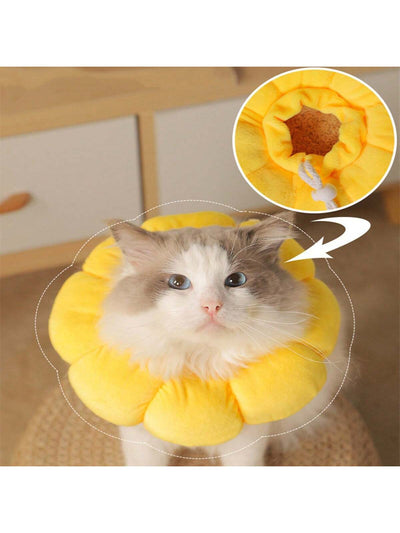 Sunflower Elizabethan Recovery Collar: The Ultimate Post-Operative Protection for Pets