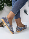 2024 New Style Women's Slip-On Loafers: Retro Preppy Chic for Pregnant Women