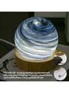 Galaxy Planet Glass Ball Lamp: Illuminate Your Bedroom with Astronomy Magic