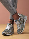 Airy Steps: Women's Breathable Mesh Platform Sneakers