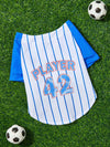 Sporty Pet Baseball Jersey - Perfect for Your Furry Friend!