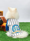 Sporty Pet Baseball Jersey - Perfect for Your Furry Friend!