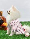 Sporty Pet Baseball Jersey - Perfect for Your Furry Friend!