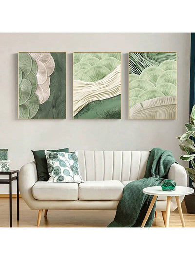 Elevate your space with our Ginkgo Leaf Embroidery Canvas Prints, featuring Nordic style. These prints add a touch of elegance and sophistication to any room. Made with high-quality canvas, they ensure long-lasting durability. Perfect for creating a stylish and modern atmosphere in your home.