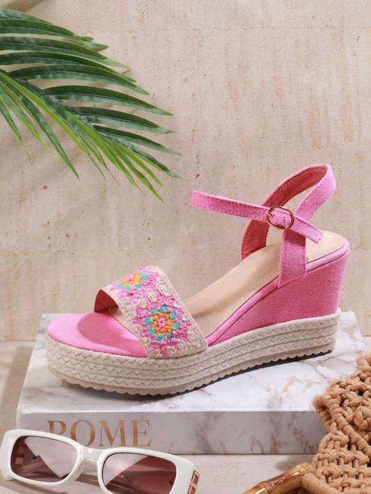 Step up your style with Women's Wedge Heel Thick Platform Sandals