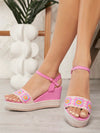 Step up your style with Women's Wedge Heel Thick Platform Sandals