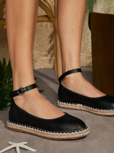 Women's Classic Ankle Strap Flat Shoes - Timeless Style for Every Outfit