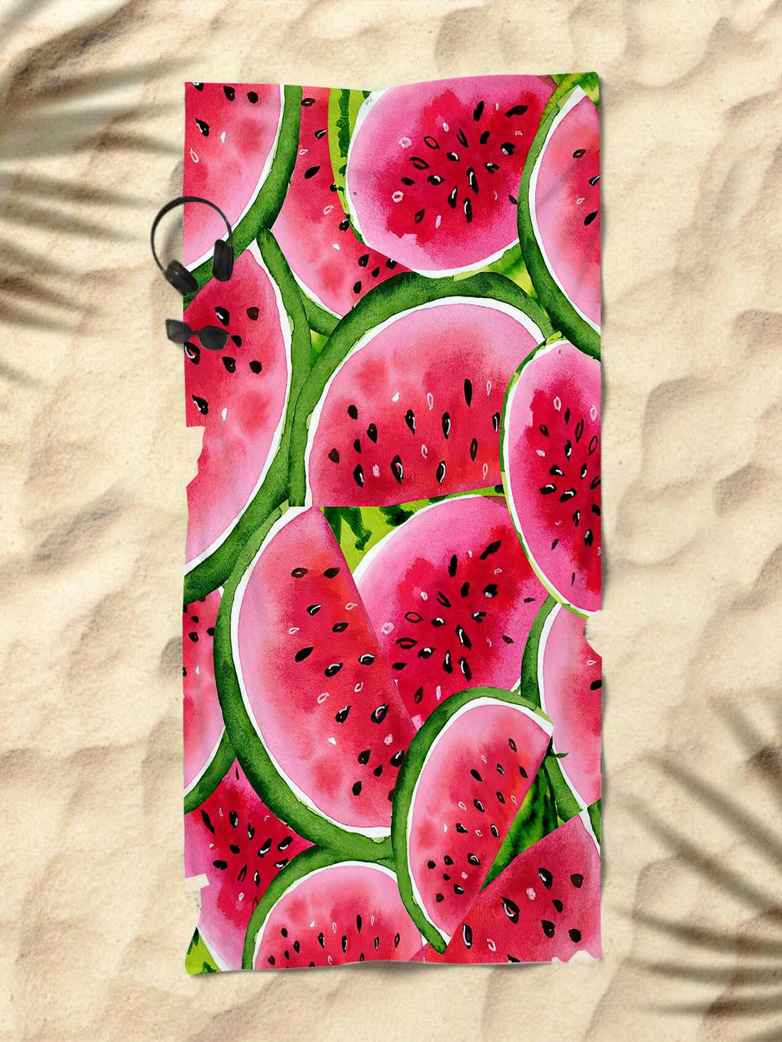 Upgrade your beach game with Watermelon Dreams: Ultra-Fine Fiber <a href="https://canaryhouze.com/collections/towels" target="_blank" rel="noopener">Beach Towel</a> for Summer Fun. Made from ultra-fine fibers, this towel is soft and lightweight, perfect for lounging in the sun. Plus, its fun watermelon design will make you stand out on the beach!