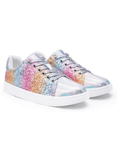 Bling on Your Feet: Women's Glitter Fashion Sneakers