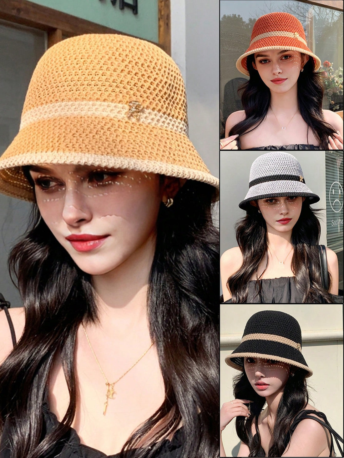 Introducing the perfect summer accessory: the Boho Chic Bucket Hat! Crafted with both style and functionality in mind, this hat will keep you looking chic while protecting you from the harsh rays of the sun. Enjoy the best of both worlds with this must-have summer essential.