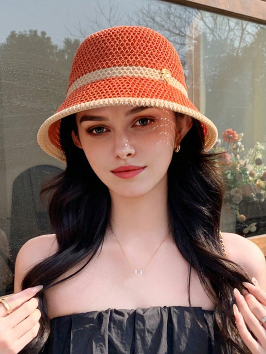 Introducing the perfect summer accessory: the Boho Chic Bucket Hat! Crafted with both style and functionality in mind, this hat will keep you looking chic while protecting you from the harsh rays of the sun. Enjoy the best of both worlds with this must-have summer essential.