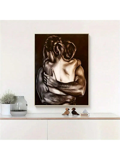 Modern Canvas Wall Art - Men and Women Print Poster for Home Decor