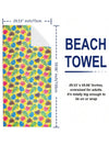 Ultimate Summer Essential: Super Absorbent Oversized Beach Towel - Perfect for Beach Parties, Travel, and Camping - Ideal Gift for Vacation