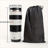 Stainless Steel Camera Lens Design Coffee Mug - Vacuum Insulated Travel Cup