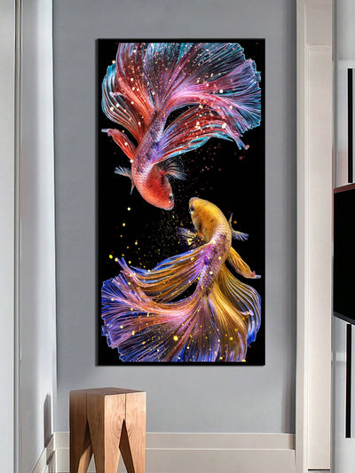 Expertly designed Modern Dream Fish Art Poster adds a vibrant touch to any room. Featuring bold, colorful fish art, this poster is the perfect addition to any modern decor. Made of high-quality materials, this poster is sure to impress and elevate the look of your space.