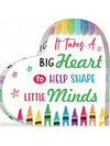 Heartfelt Tokens: Acrylic Heart Plaque - A Perfect Gift For Teachers and Graduates