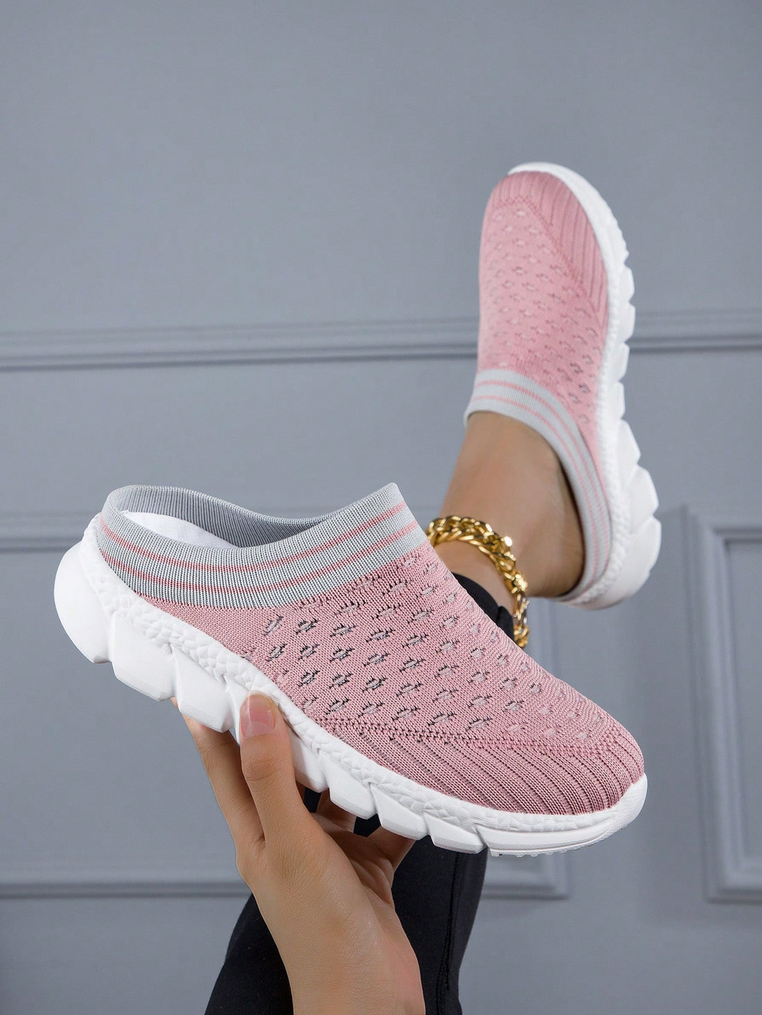 These new summer mesh slip-on <a href="https://canaryhouze.com/collections/women-canvas-shoes" target="_blank" rel="noopener">sandals</a> for women are comfortable and easy to wear. Crafted in pretty pink, they offer a stylish and breathable option for warm weather. Slip them on effortlessly for a day at the beach or a casual stroll. Experience both comfort and style with these sandals.