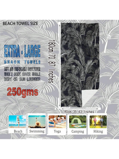 Summer Fun with Cartoon Pattern Beach Towel - Perfect for the Pool and Beach!