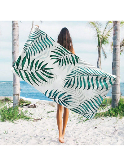 Summer Fun with Cartoon Pattern Beach Towel - Perfect for the Pool and Beach!