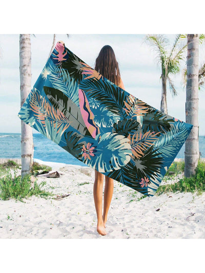 Summer Fun with Cartoon Pattern Beach Towel - Perfect for the Pool and Beach!