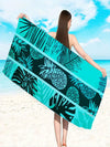 Make a statement at the beach with our Striped Tropical Plant Pineapple Beach Towel. Stay stylish and comfortable with its soft, absorbent cotton material. Perfect for drying off after a swim or laying out in the sun. Elevate your beach experience with this must-have accessory.