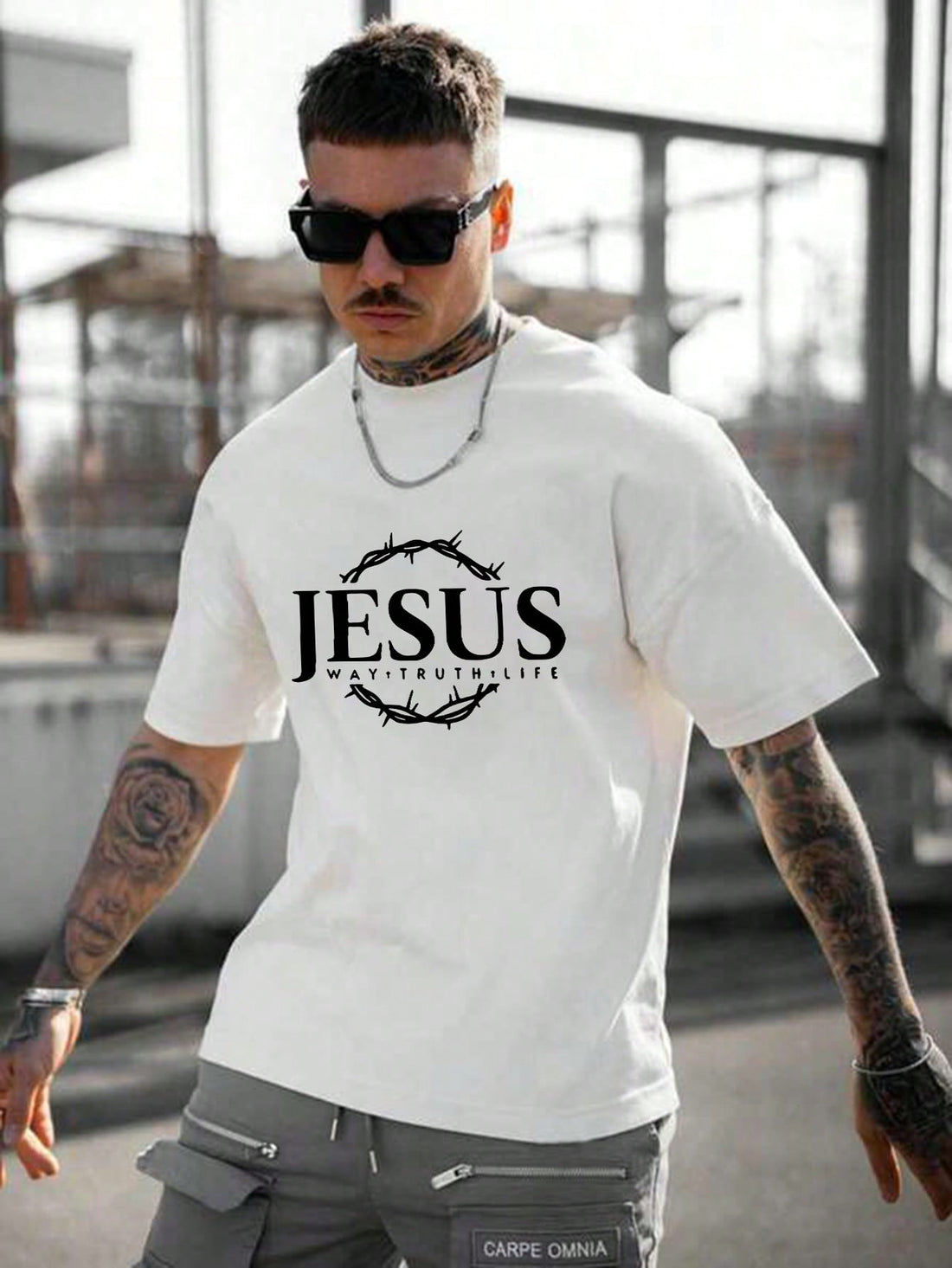 This Men's Casual Commute Letter Print T-Shirt is a stylish wardrobe staple for any man. Crafted from high-quality materials, it features a unique and eye-catching letter print that will set you apart from the crowd. With its versatile design, this t-shirt is perfect for any casual or business casual occasion.