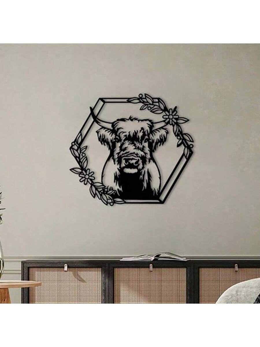 Add a charming touch to your home decor with our Moo-tiful Cow and Flower Metal Wall Art. Crafted with intricate details, this piece showcases the beauty of nature and brings a sense of tranquility to any room. Made from durable metal, it is a long-lasting and stylish addition to your space.