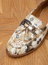 Floral Patterned Comfort Loafers: Stylish and Chic Spring/Autumn Footwear