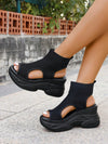 Step Up Your Style with Women's Thick-Soled Platform Sport Sandals