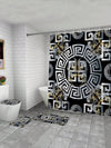 Bohemian Bliss Bathroom Set: Shower Curtain, Anti-Slip Mat, and More