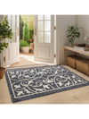Non-Slip Indoor Door Mat for Entryway - Stylish and Washable Front Entrance Rug
