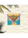 Sunset Skull Seaside Microfiber Beach Towel - Soft, Absorbent, and Stylish for Outdoor Use